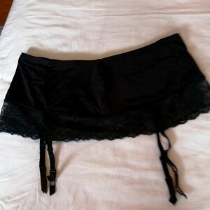 La SENZA Black Lace Chemise Intimates Sleepwear